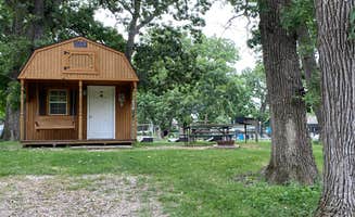Stuart K.'s photo of a cabin at Hi-Tide Beach & Campgrounds near Western Springs, IL