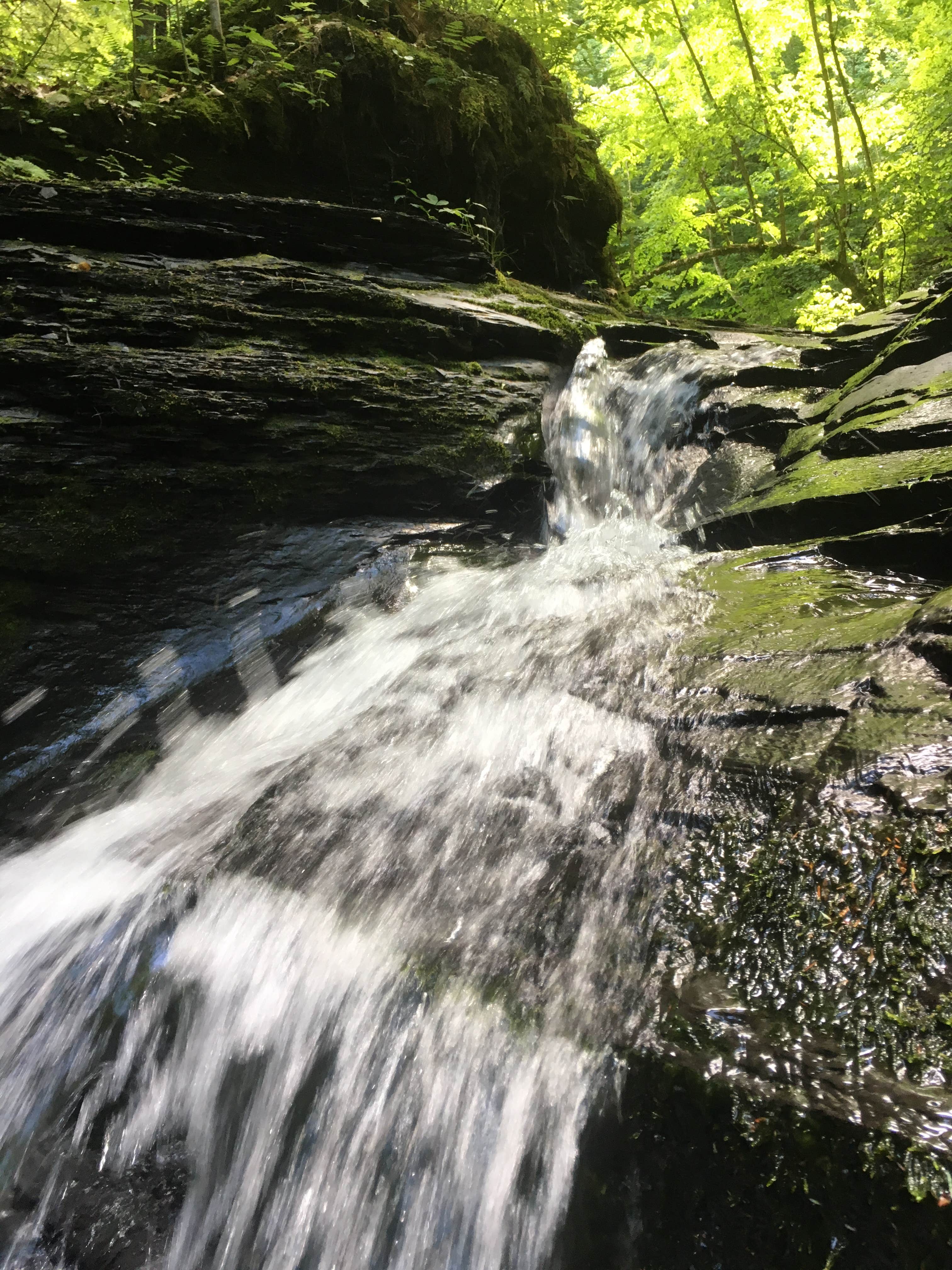 Camper-submitted photo at Buttermilk Falls State Park Campground near Brooktondale, NY