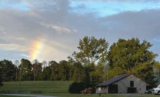 Ronnie J.'s photo of camping with pets at Jones Farm RV Park near Decatur, AL
