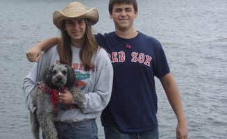 Molly G.'s photo of camping with pets at Blackwoods Campground — Acadia National Park near Georgetown, ME