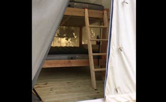 The Dyrt's photo of glamping accommodations at Brookside Haven near Unity, ME