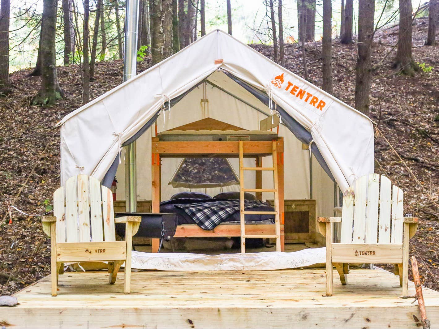 The Dyrt's photo at Whispering Pines At The River near Alexandria, NH