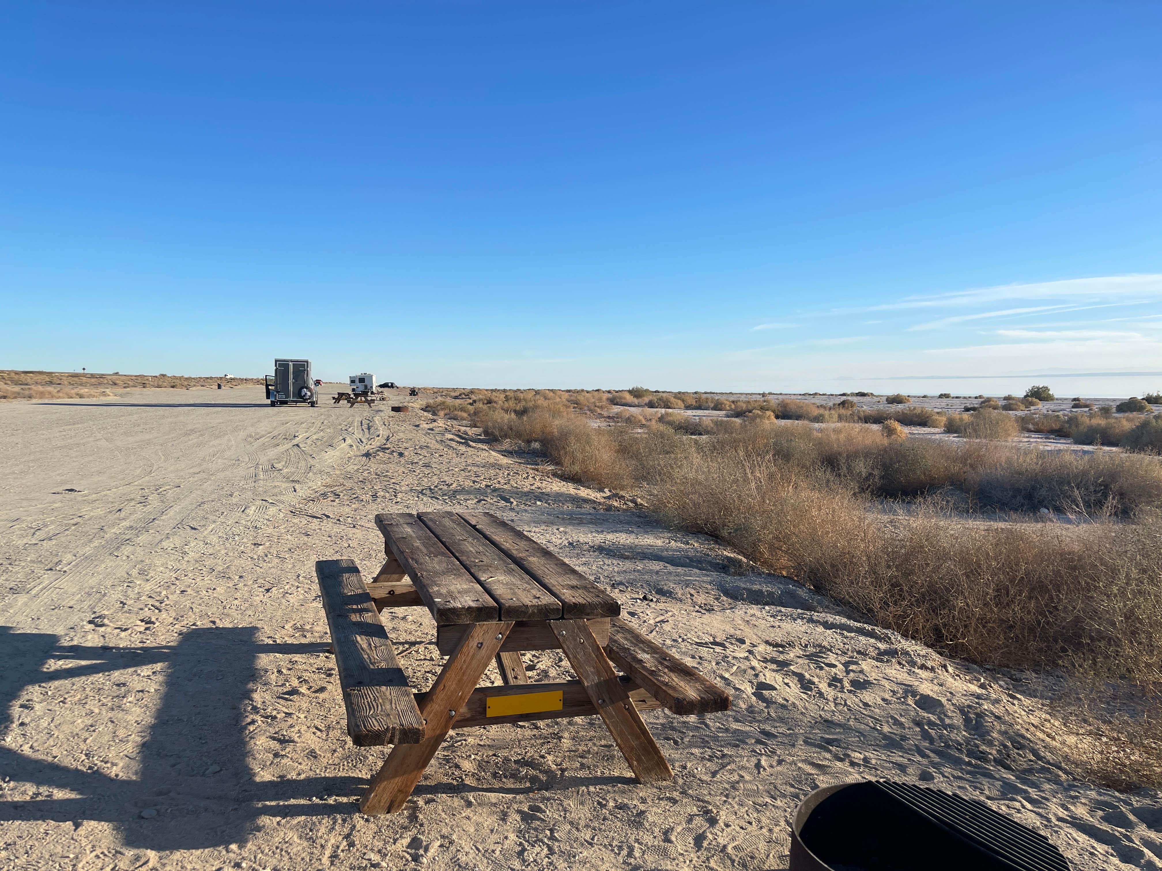Camper-submitted photo at Corvina Beach Campground — Salton Sea State Recreation Area near Coolidge Springs, CA