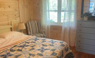 Jeff V.'s photo of glamping accommodations at Wedges Creek Hideaway near Wisconsin Rapids, WI