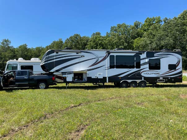 Jeff V.'s photo of rv camping at Wedges Creek Hideaway near Medford, WI