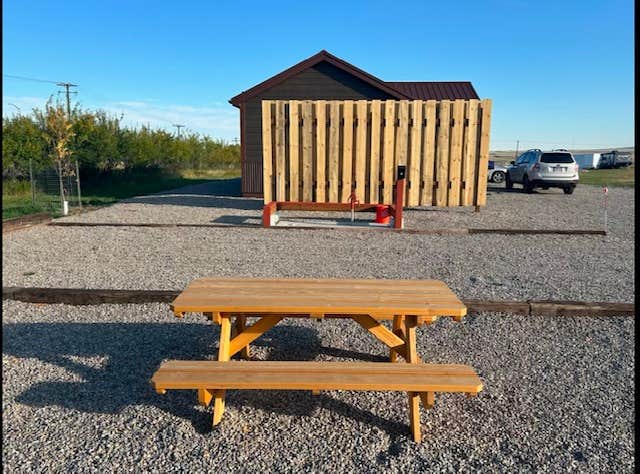 Camper-submitted photo at Judith Views RV site near Lewistown, MT