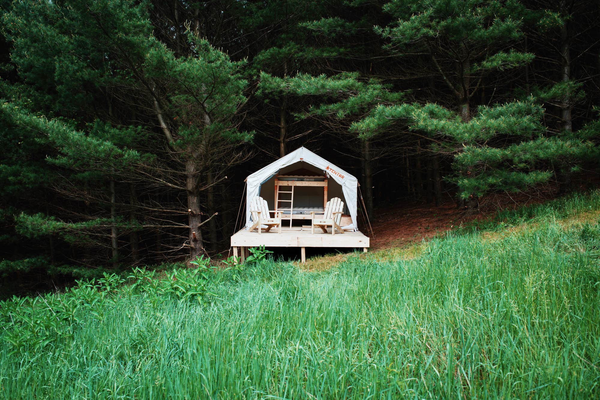 The Dyrt's photo of glamping accommodations at Forest Hideaway near Jim Thorpe, PA