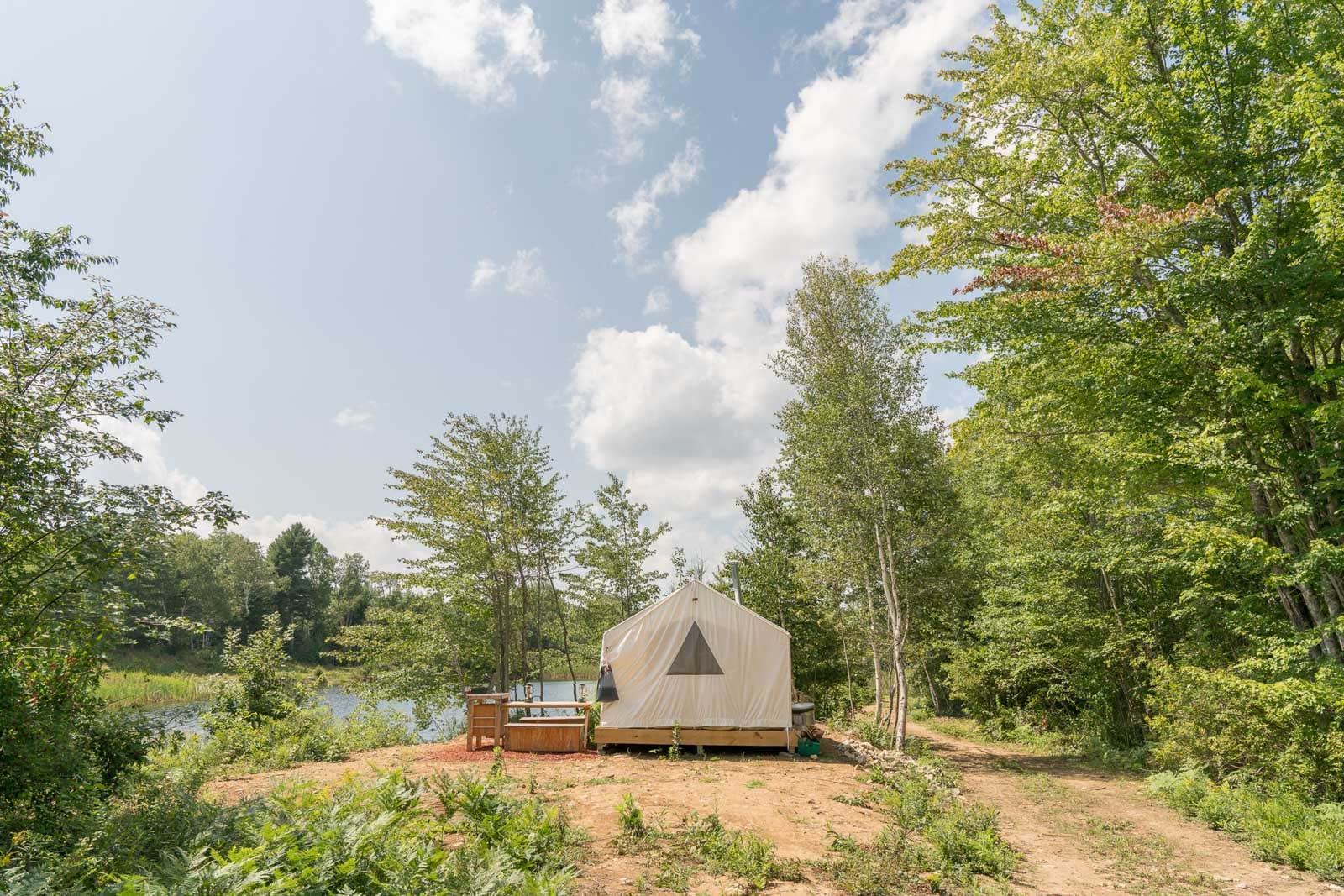 The Dyrt's photo of tent camping at Pond Camp near Brunswick, ME