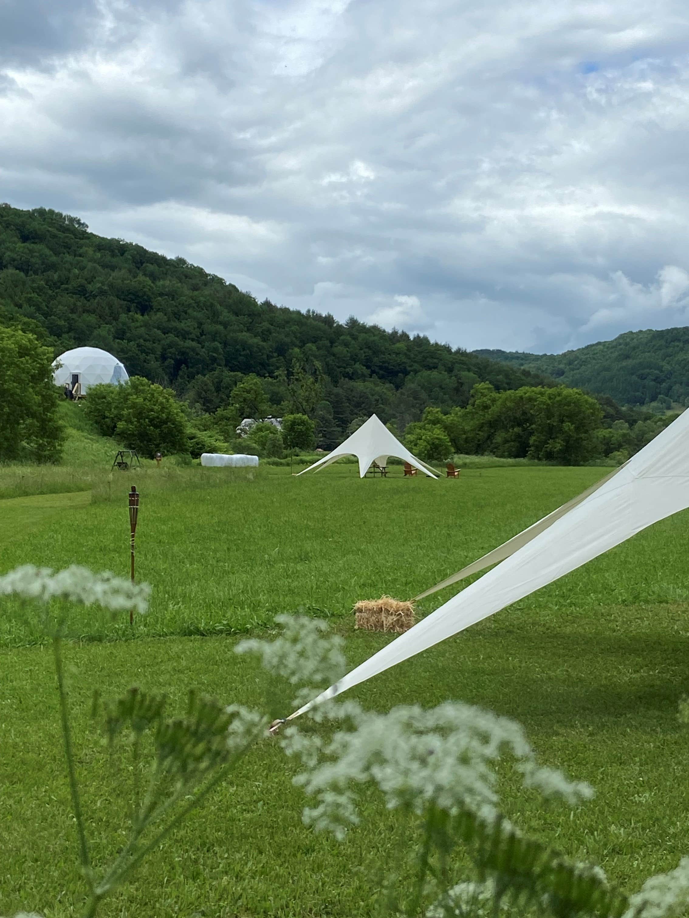Camper-submitted photo at Dome@Meadows near Randolph, VT