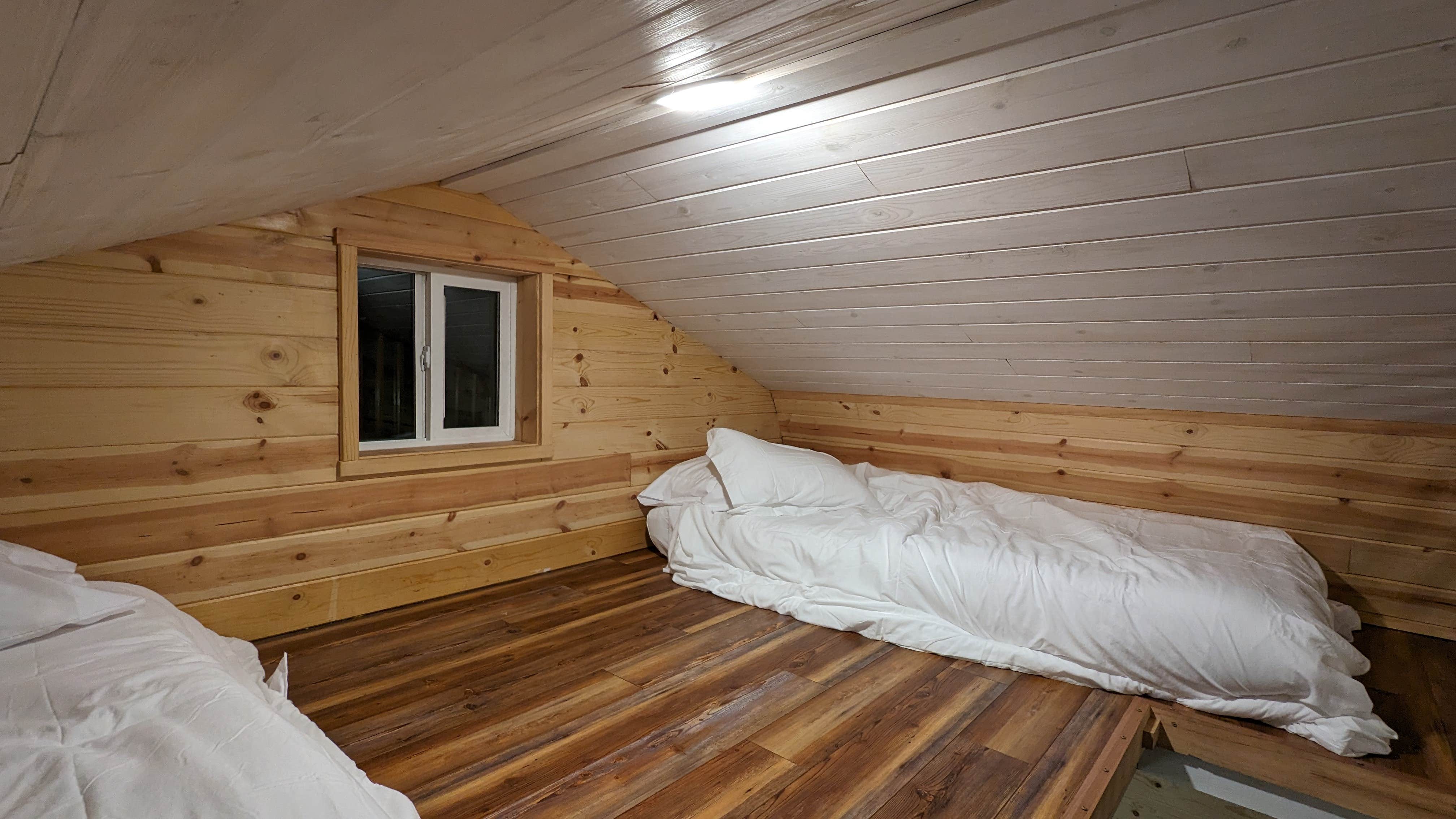 Camper-submitted photo at Denali's Doorstep: Dry Cabin with beds for 4, incredible views, kayaks, and a Fire Pit near Denali National Park and Preserve