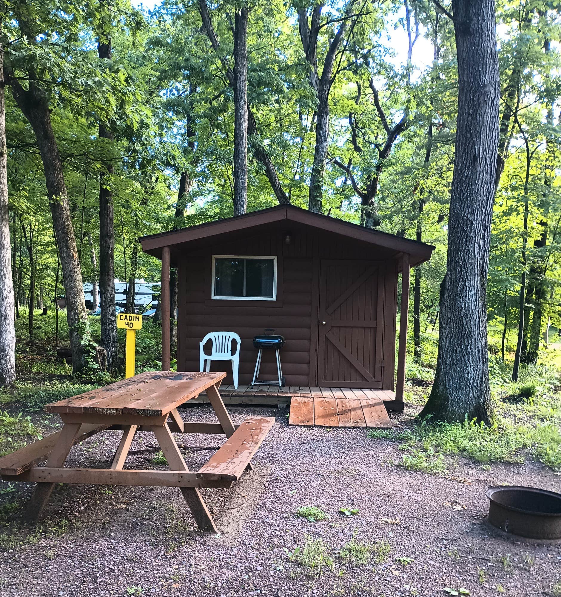 The Dyrt's photo of a cabin at Nature's Touch Campground near Friendship, WI