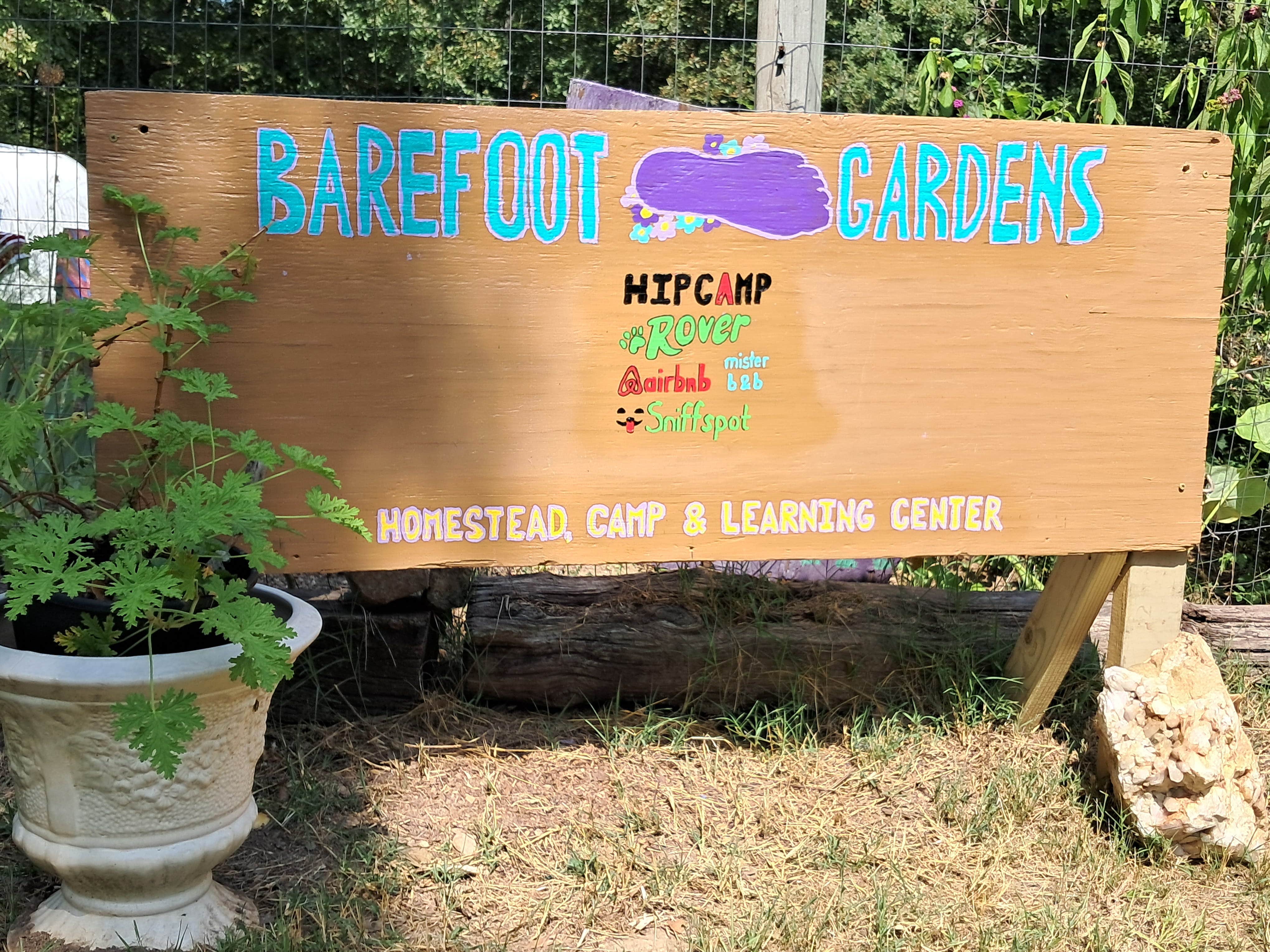 Camping near Indian Lakes Resort: Barefoot Gardens Homestead Camp and Learning Center, Greenbrier, Arkansas