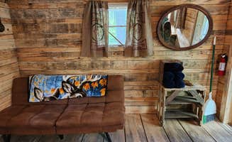 Brittany G.'s photo of camping with pets at Misfit Mountain near Jacksonville, AL