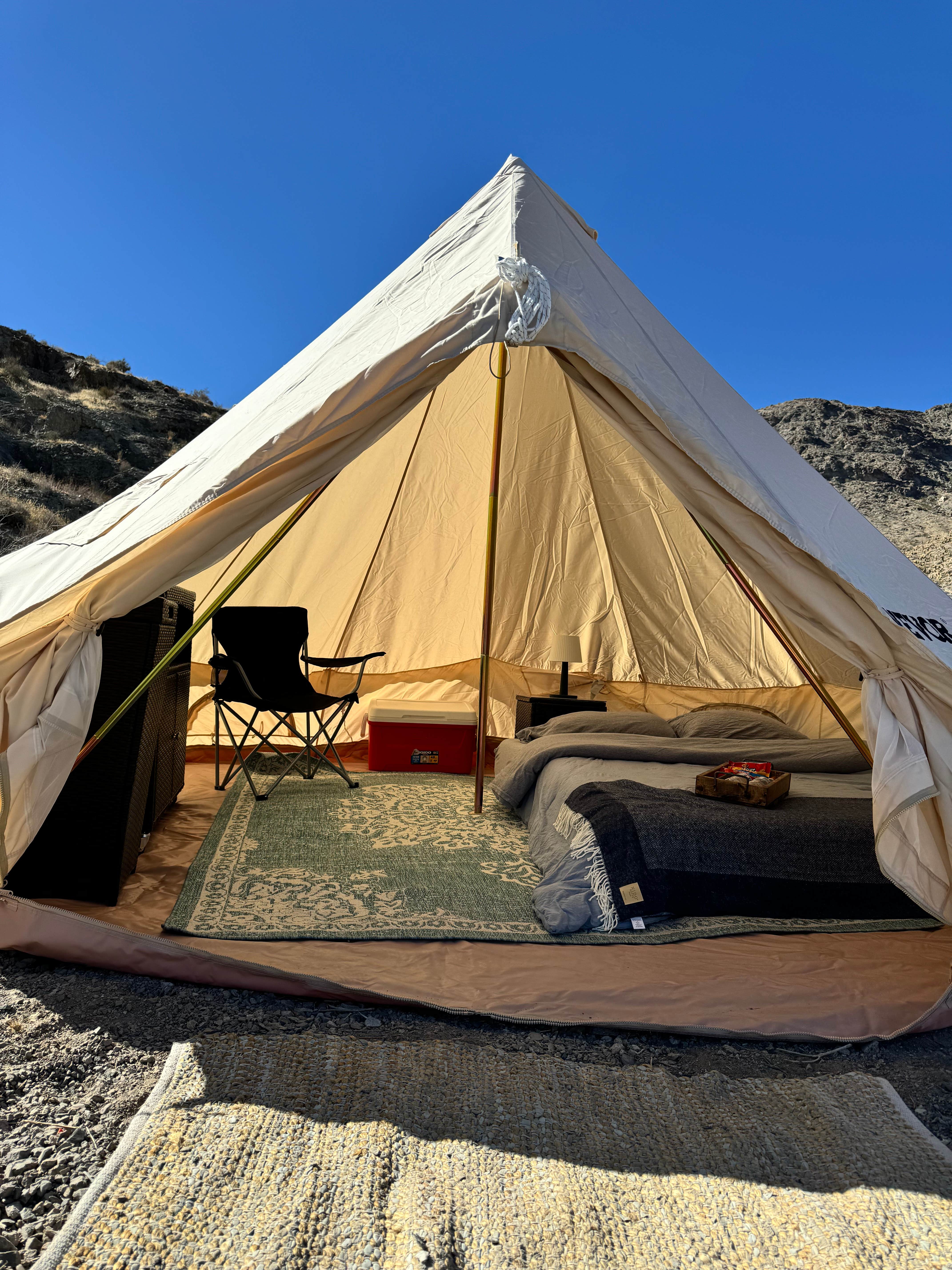 Vegas G.'s photo of glamping accommodations at Vegas Glamping near Sloan, NV