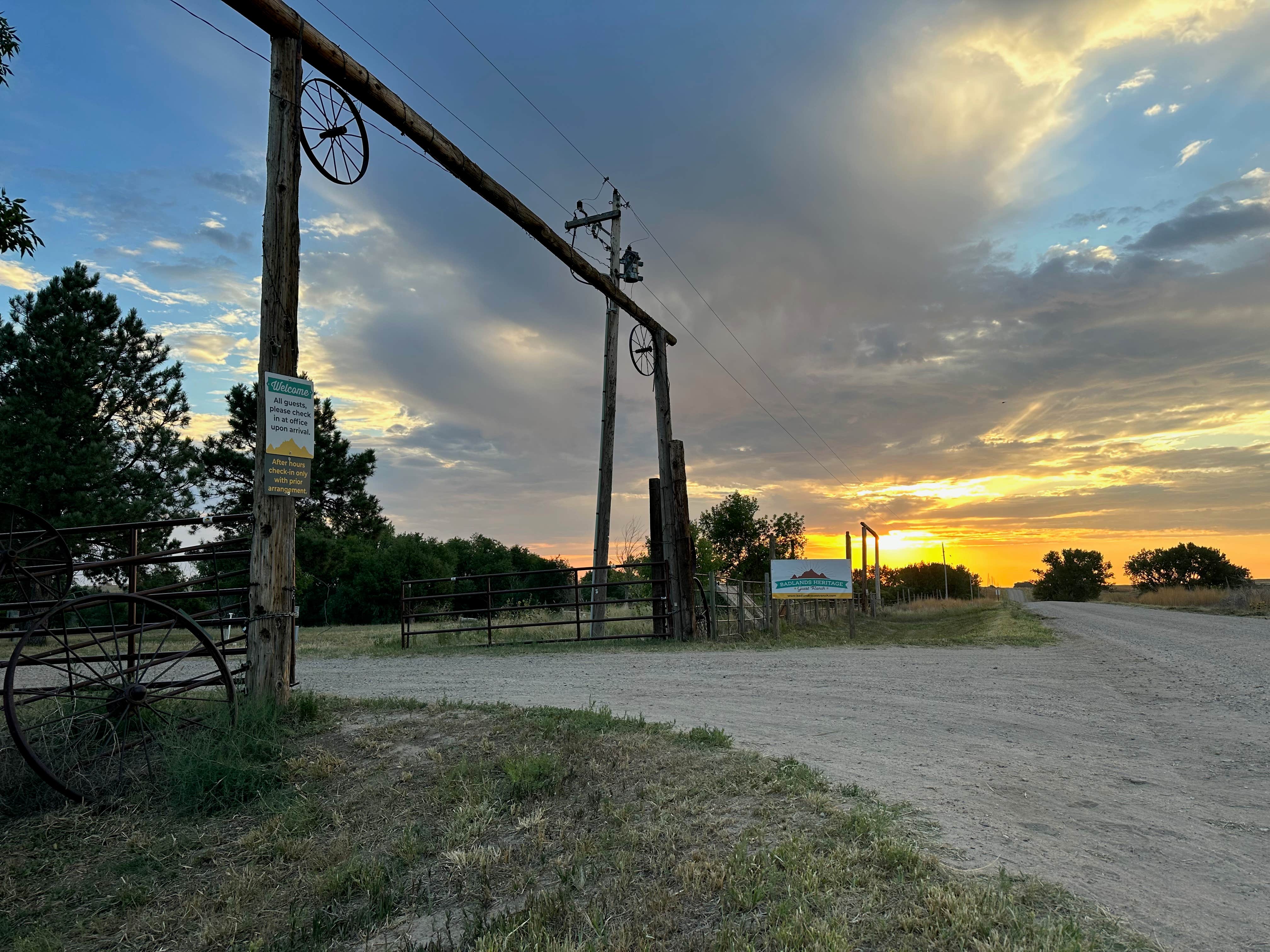 Camper-submitted photo at Badlands Heritage Guest Ranch near Philip, SD
