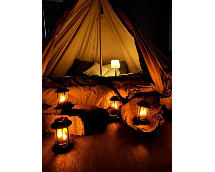 The Dyrt's photo of glamping accommodations at Vegas Glamping near Nipton, CA