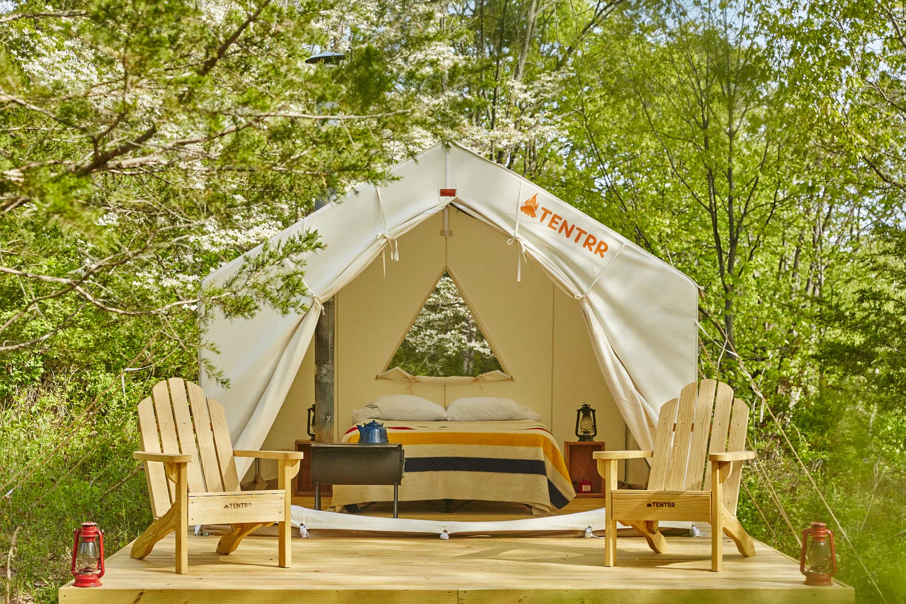 The Dyrt's photo of glamping accommodations at Starlight Starbright near Wurtsboro, NY