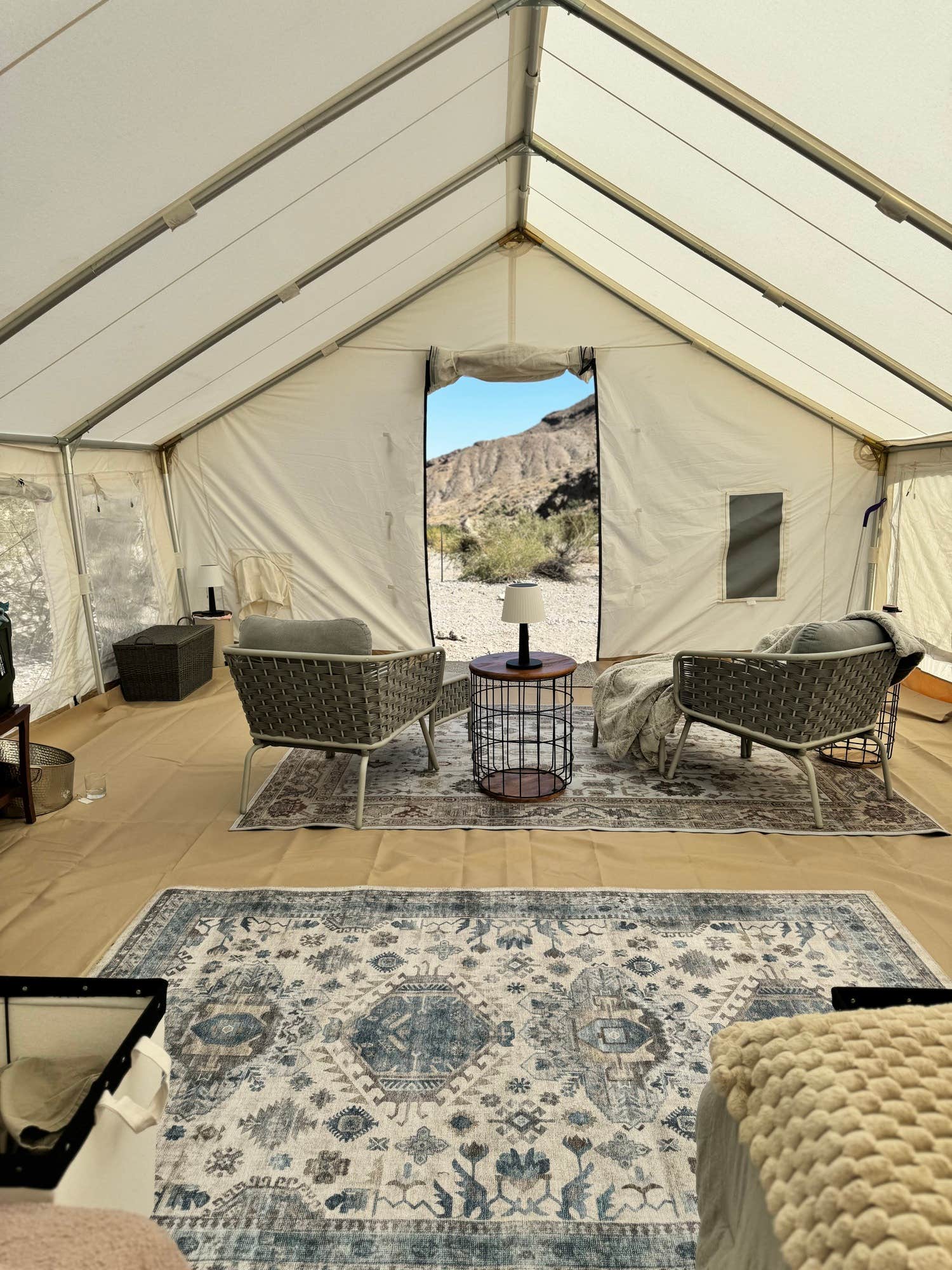 The Dyrt's photo of tent camping at Vegas Glamping near Blue Diamond, NV