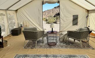 The Dyrt's photo of tent camping at Vegas Glamping near Lake Mead National Recreation Area
