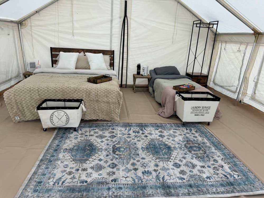 The Dyrt's photo of tent camping at Vegas Glamping near Jean, NV