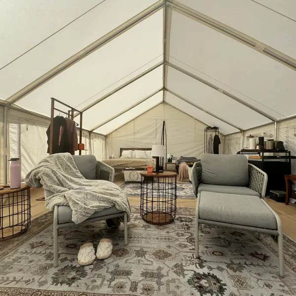 The Dyrt's photo of glamping accommodations at Vegas Glamping near Sloan, NV