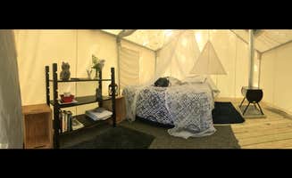 The Dyrt's photo of glamping accommodations at Maine Vibes Farm near Georgetown, ME