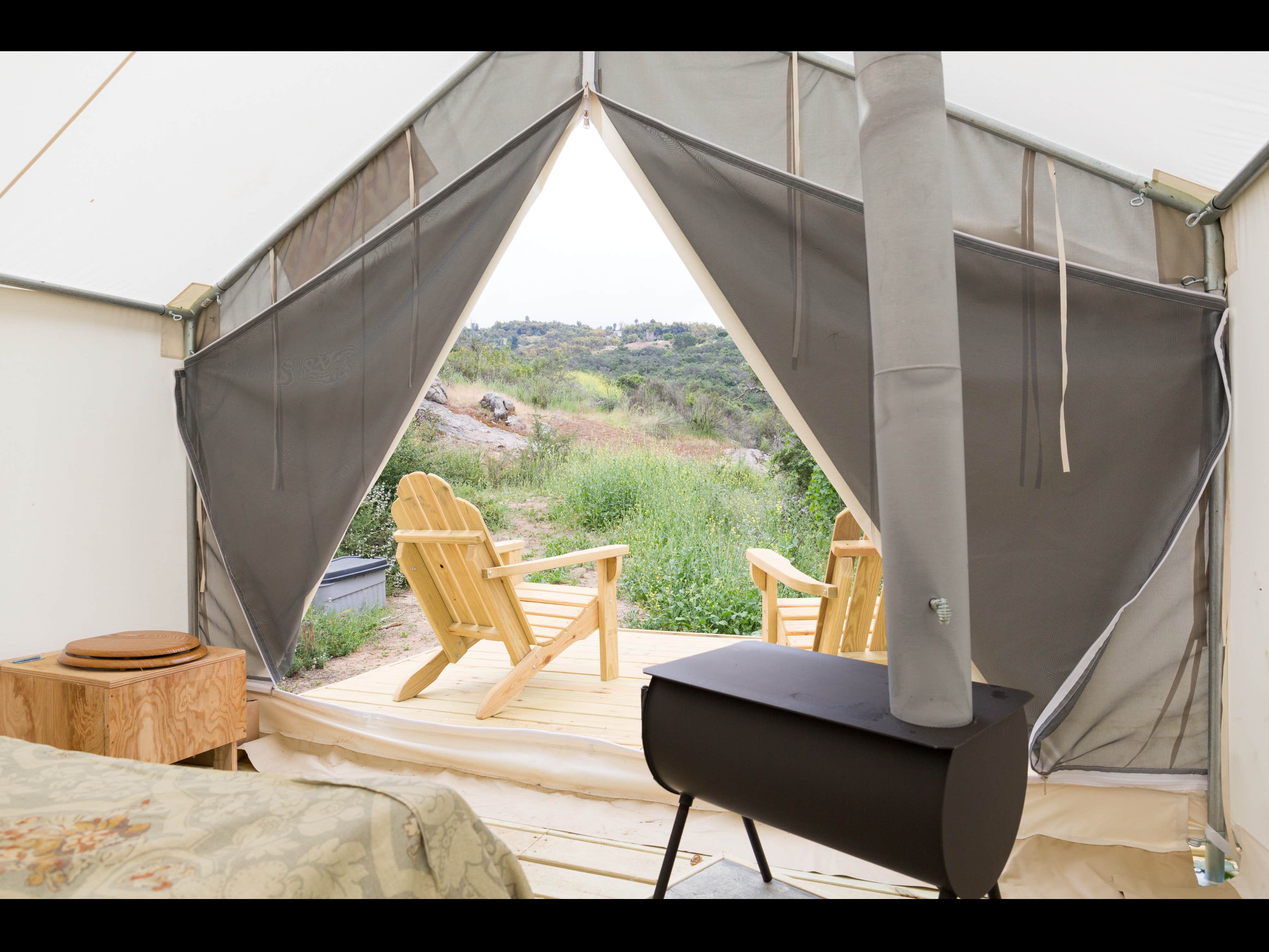 The Dyrt's photo of glamping accommodations at Chandelier Springs near Perris, CA