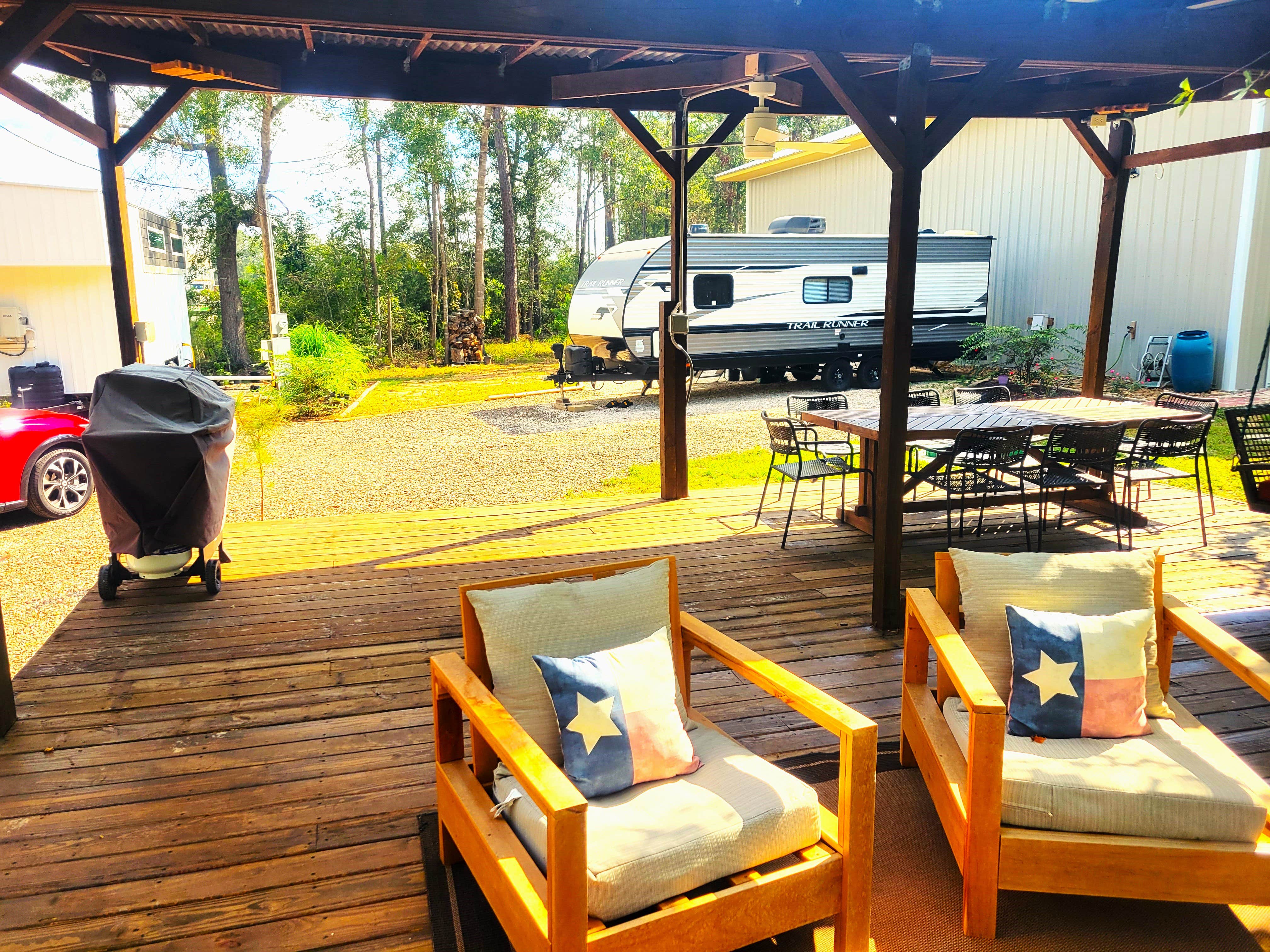 Camper submitted image from La Casata Camp and RV Site of Conroe Texas - 2