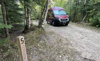 Lee D.'s photo of rv camping at Hurricane River Campground — Pictured Rocks National Lakeshore near Pictured Rocks National Lakeshore