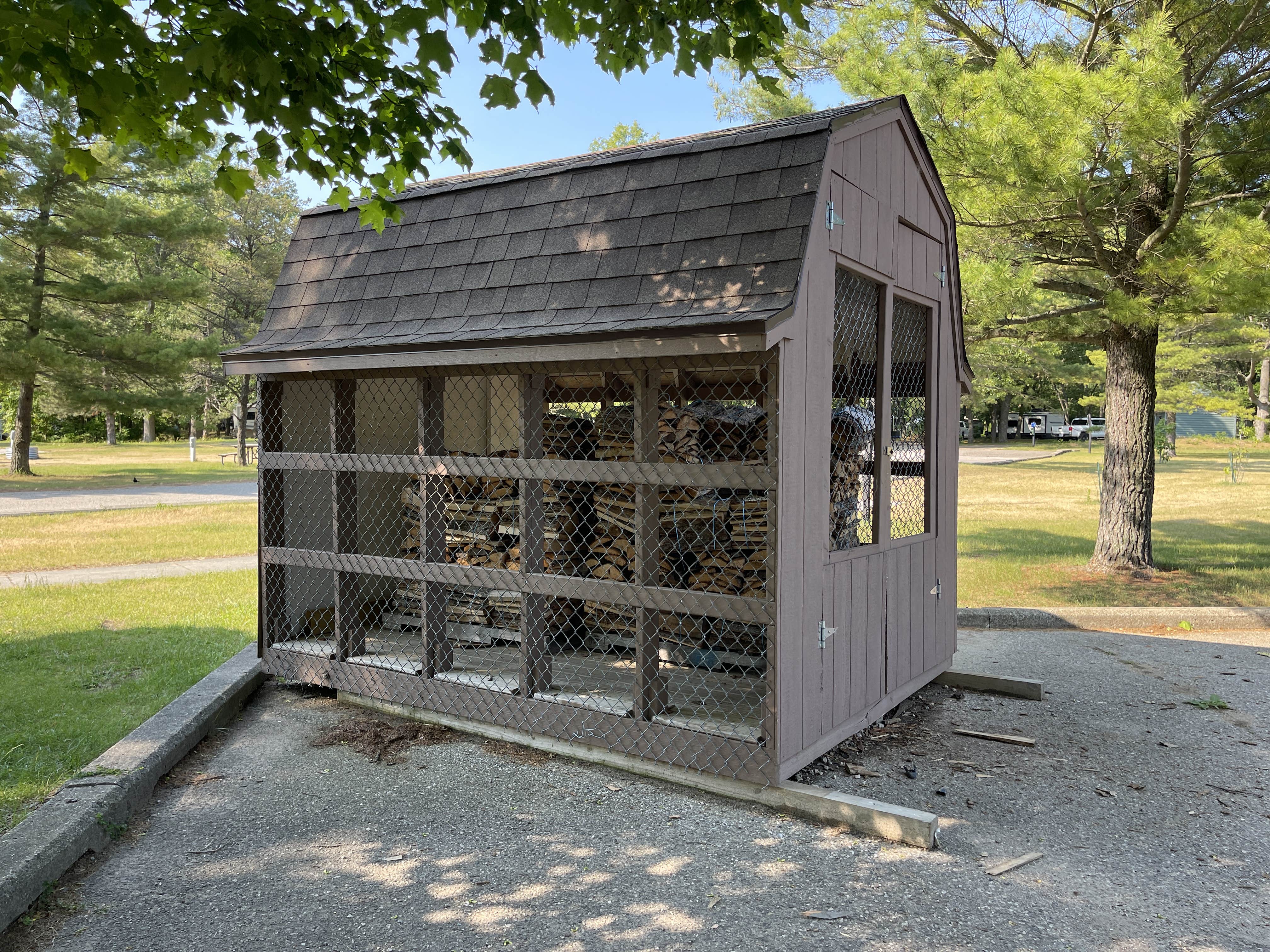 Lee D.'s photo of camping with pets at Port Crescent State Park Campground near Sandusky, MI