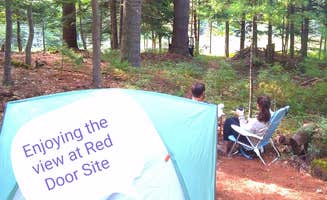 The Dyrt's photo of tent camping at Red Door at Maine Wildwalkways near Standish, ME