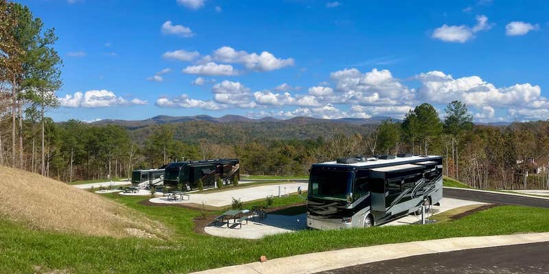 Camper submitted image from Talking Rock Motorcoach Resort