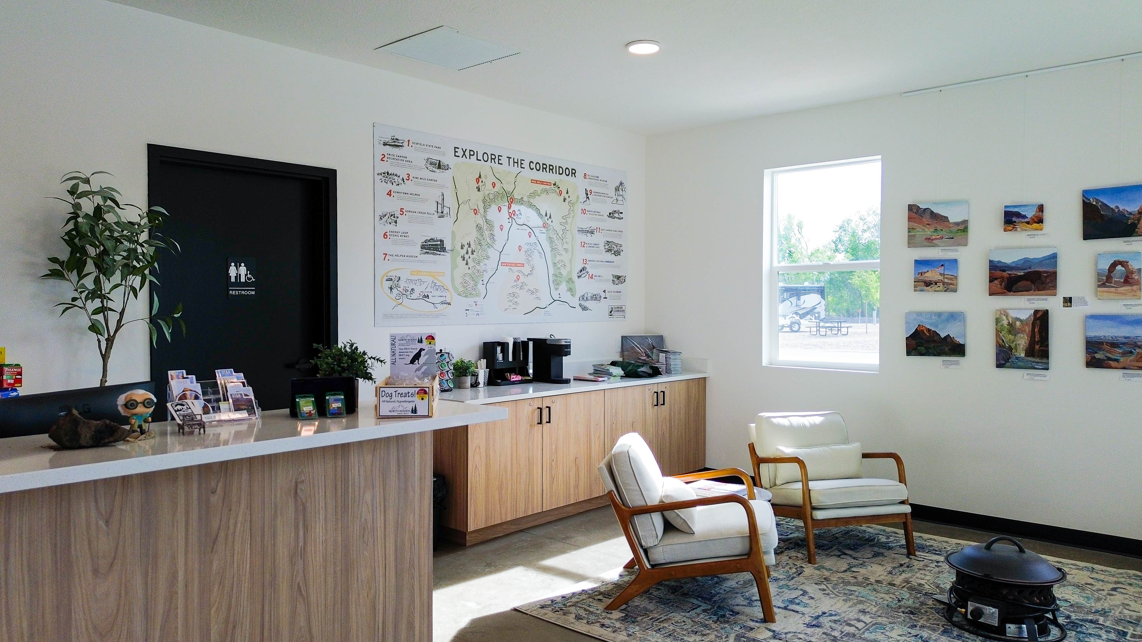 Tyson H.'s photo of camping with pets at Nine Mile RV Resort near Wellington, UT