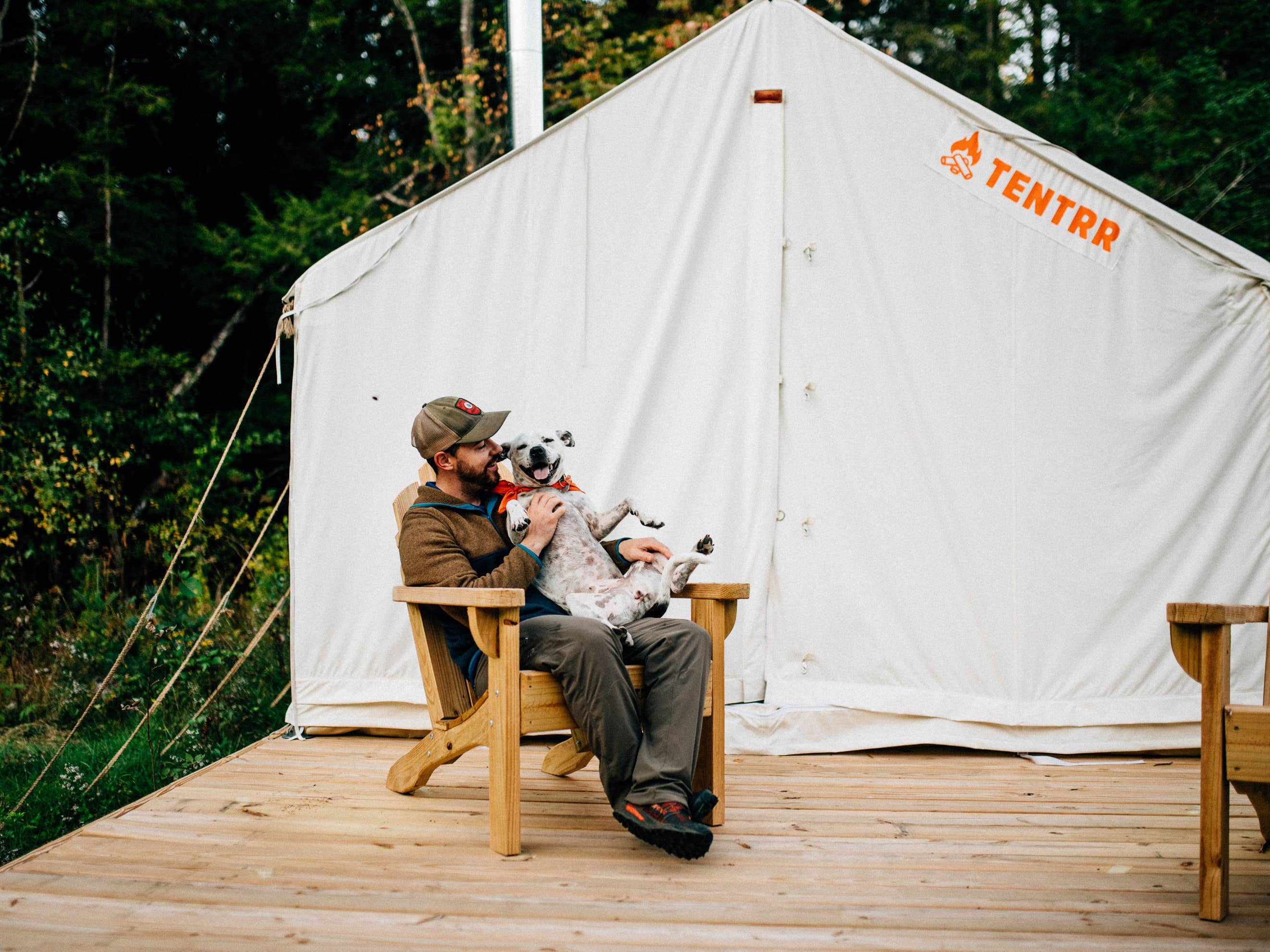 The Dyrt's photo at Mountain View Farm Camp Site near North Waterford, ME