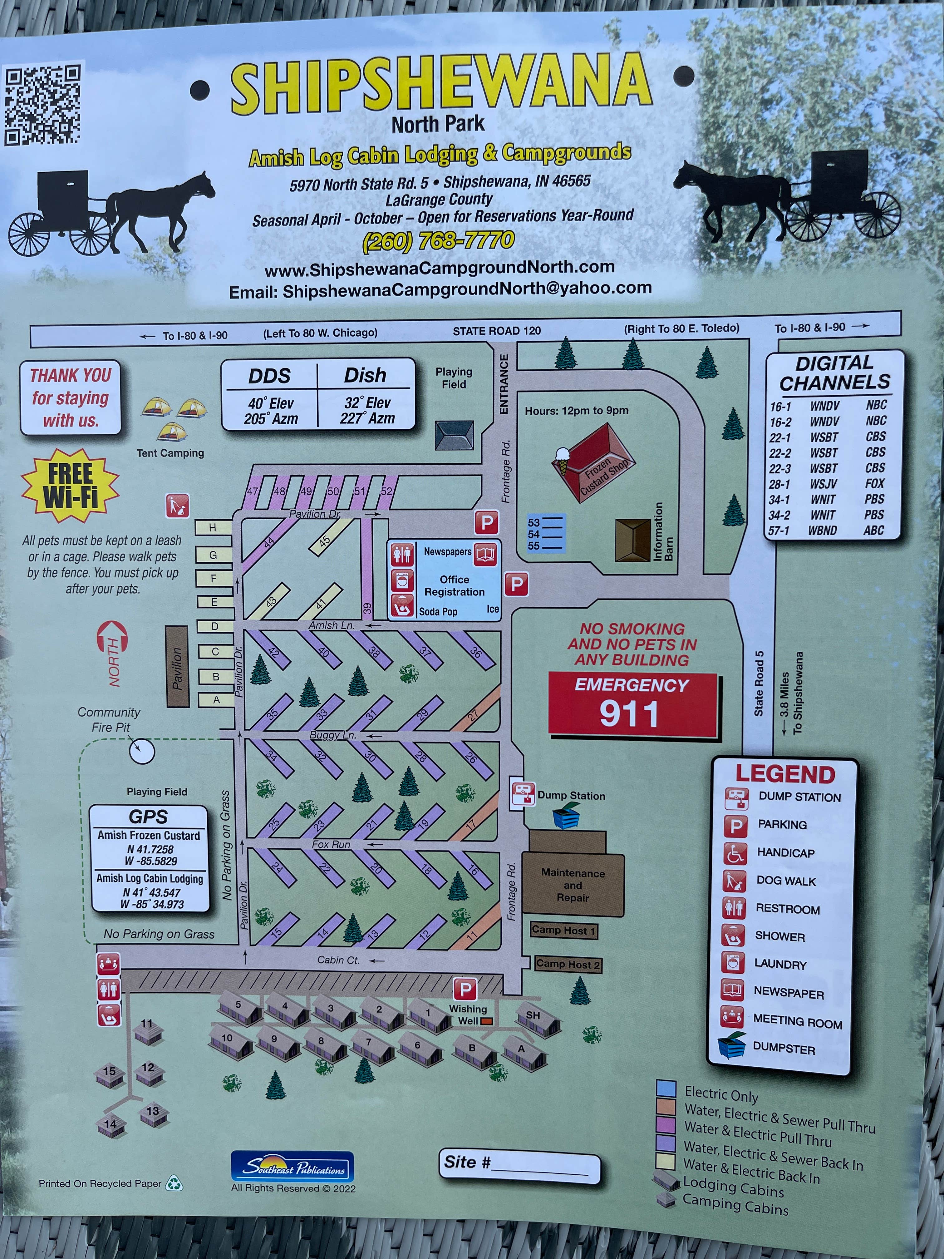 Lee D.'s photo of camping with pets at Shipshewana North Park Campground near Orland, IN