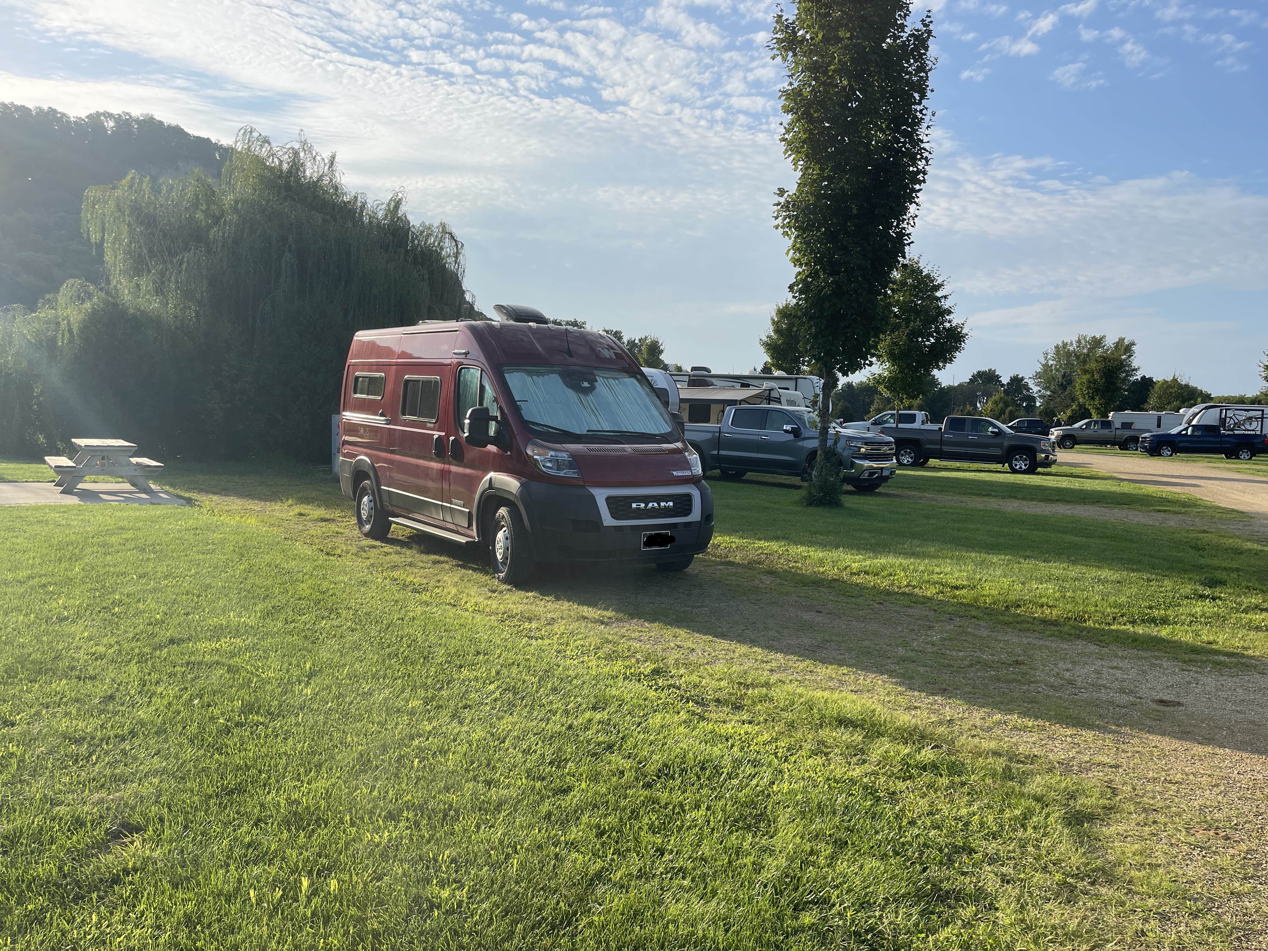 Lee D.'s photo of rv camping at Nelson's Landing RV Park near Cannon Falls, MN