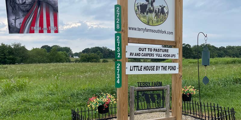 Camper submitted image from Out to Pasture RV Campground