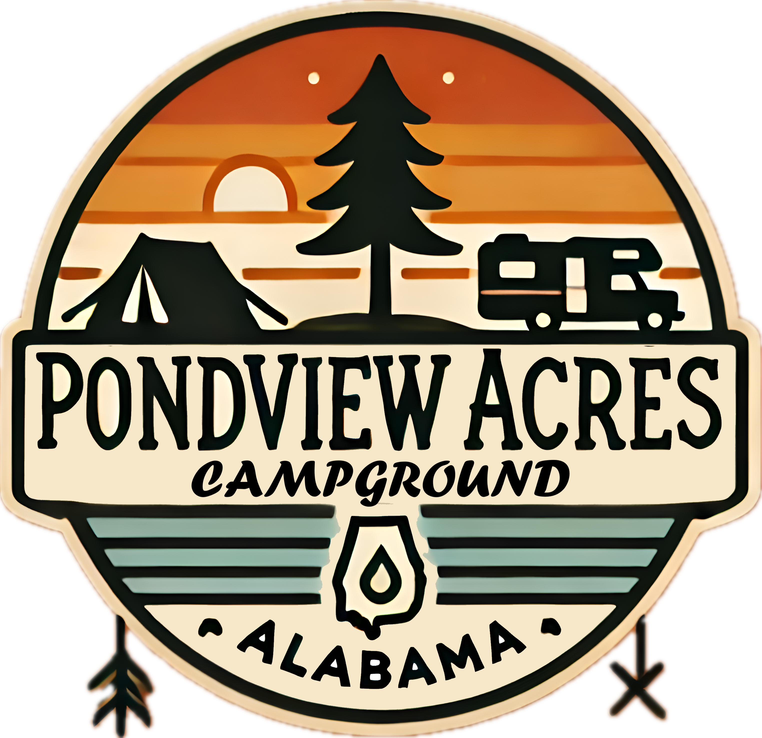 Camper-submitted photo at Pondview Acres Campground near Troy, AL