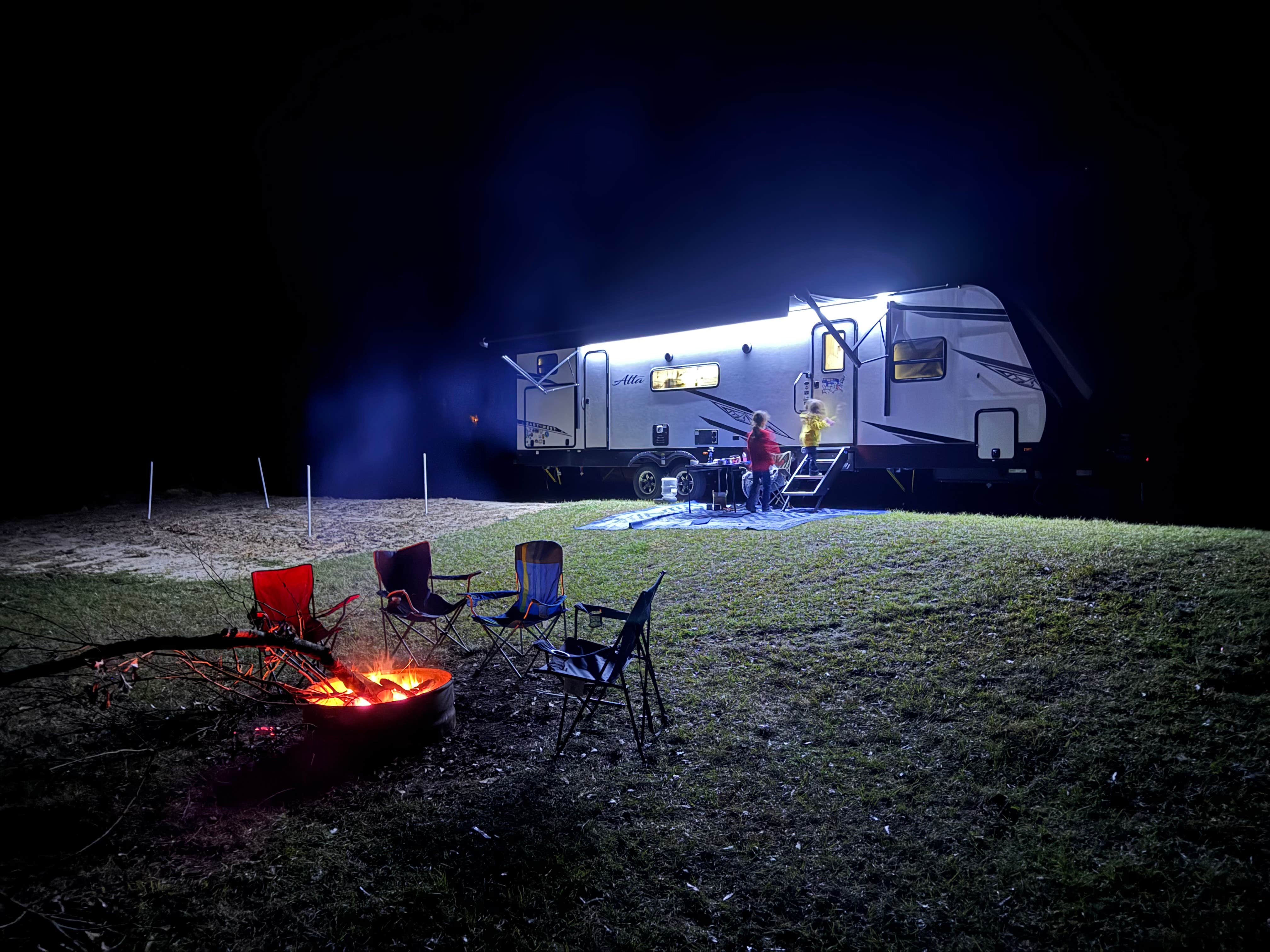 Tracy and Angie's photo at Pondview Acres Campground near Clopton, AL