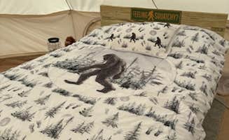 Bethany R.'s photo of glamping accommodations at Bigfoot Ridge near Clarksburg, WV