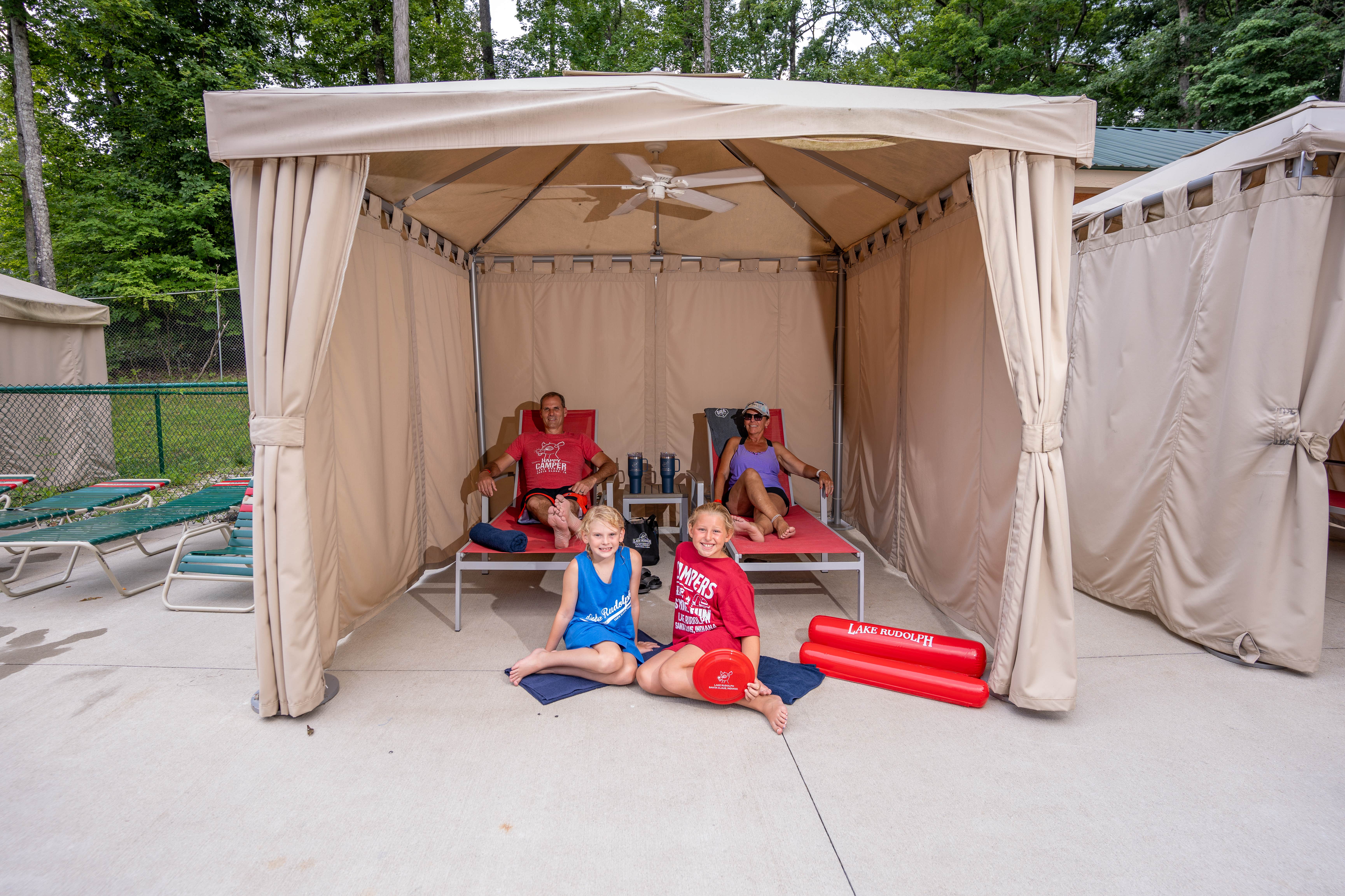 Chelsea F.'s photo of glamping accommodations at Sun Outdoors Lake Rudolph near Union Star, KY