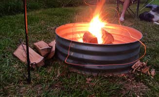 Brian K.'s photo of camping with pets at Serenity Now near New Castle, IN