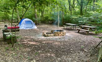 Stephenie K.'s photo of tent camping at C&O Camping Club near Frederick, MD