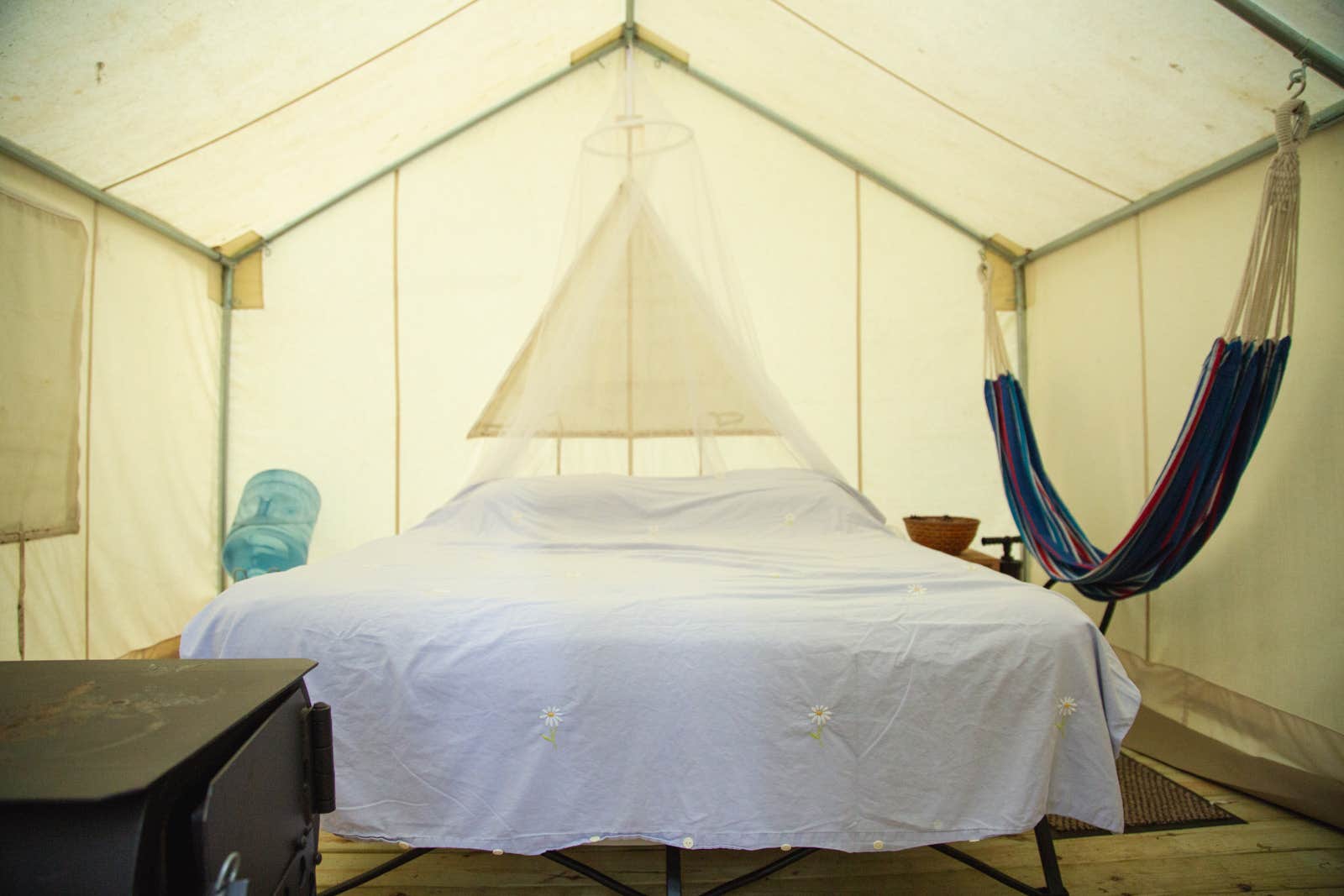 The Dyrt's photo of glamping accommodations at Camp AnuLyfe: Treat yourself with our extras for a lovely spiritual retreat near Olivebridge, NY