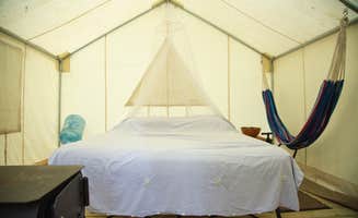 The Dyrt's photo of glamping accommodations at Camp AnuLyfe: Treat yourself with our extras for a lovely spiritual retreat near Lake Katrine, NY