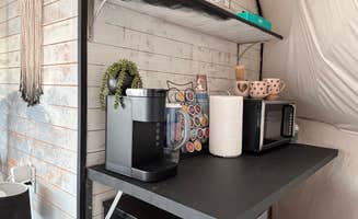 The Dyrt's photo of glamping accommodations at Loving Heart Retreats near Cordell Hull Lake