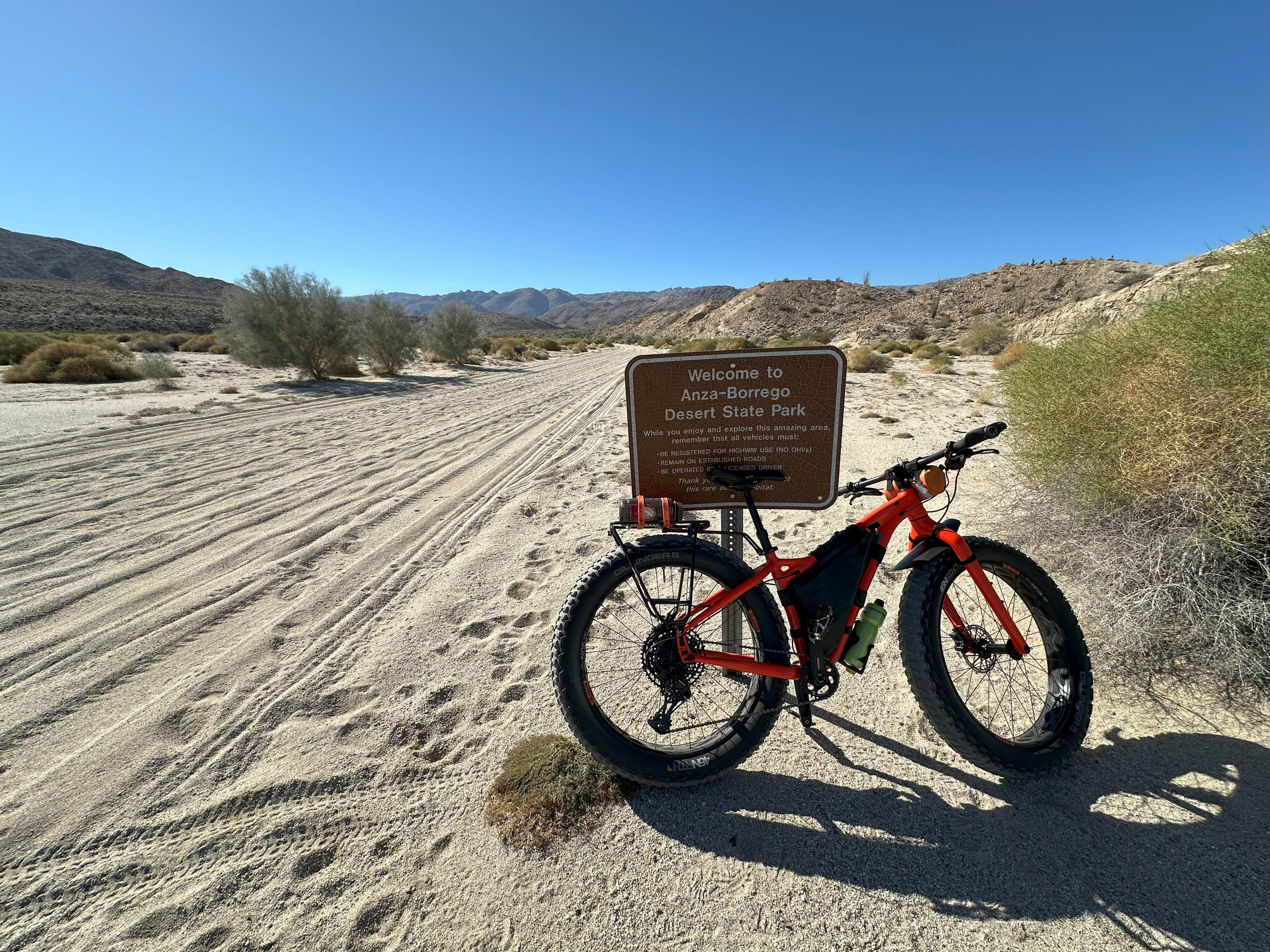 Camper submitted image from Bow Willow Primitive Campground — Anza-Borrego Desert State Park - 1