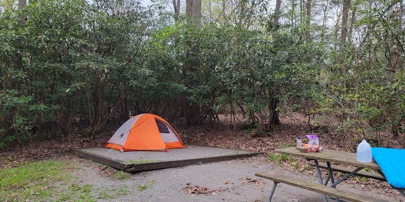 Camper submitted image from Stuart NF Campground