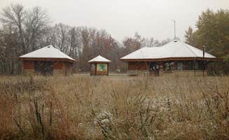 Ellen F.'s photo of glamping accommodations at Lake Carlos State Park Campground near North Shore, MN