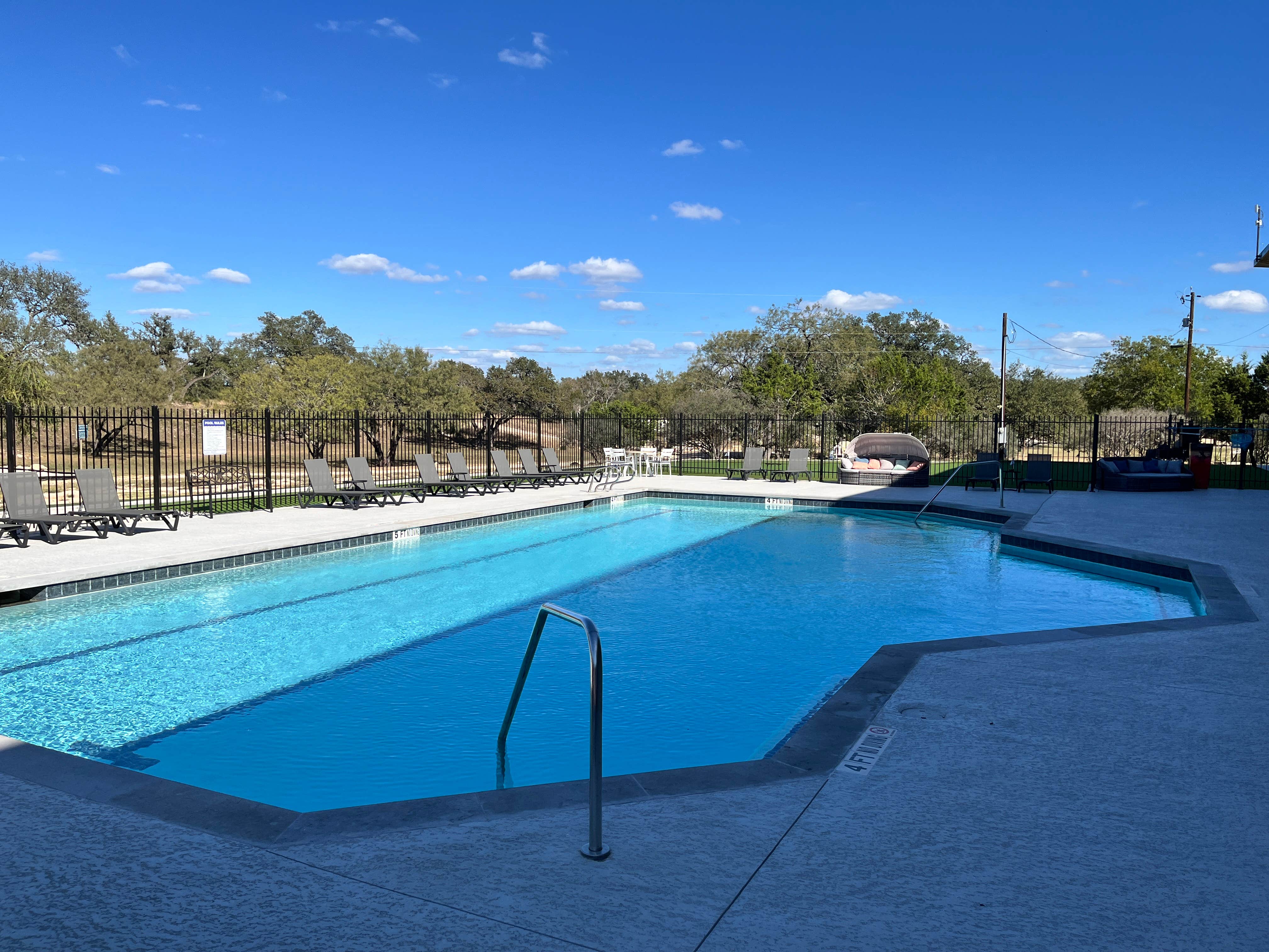 Camper-submitted photo at Bandera Riverwalk RV Resort #48 near Bandera, TX